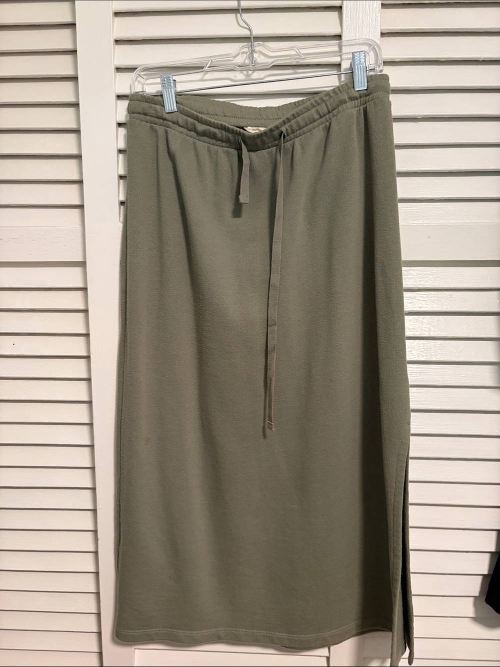 Caslon Olive Midi Skirt